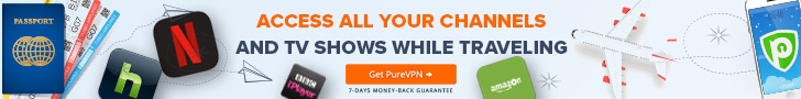 PureVPN für Reisende